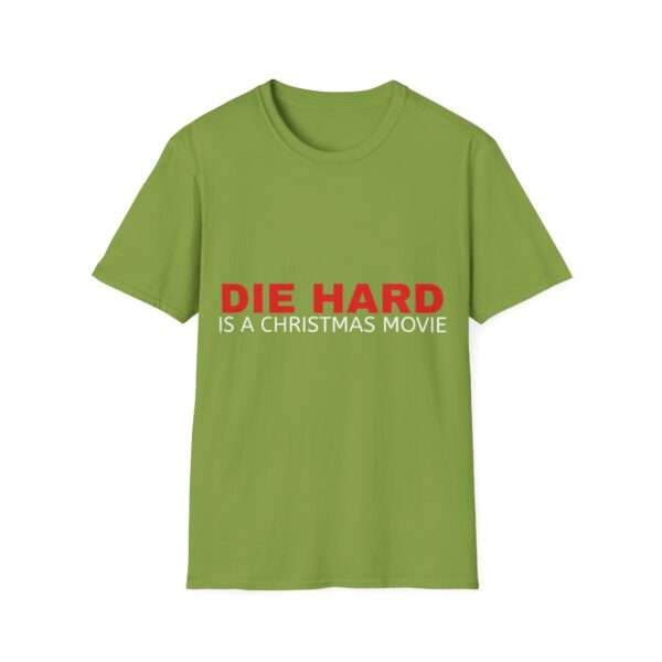 Die Hard Christmas T-Shirt, Christmas Movie Tee, Holiday Season Shirt, Unisex Softstyle Top - Image 5