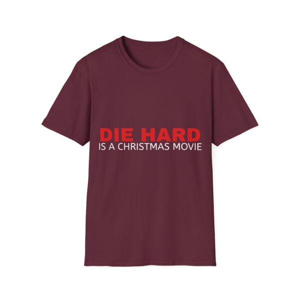 Die Hard Christmas T-Shirt, Christmas Movie Tee, Holiday Season Shirt, Unisex Softstyle Top - Image 2