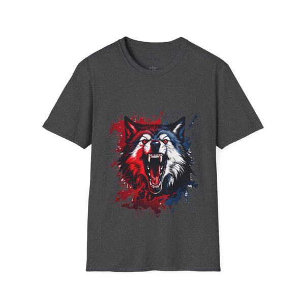 Wolf Lover Unisex T-Shirt Wolf Moon Mountains Camper Nature Camping Shirt - Image 41
