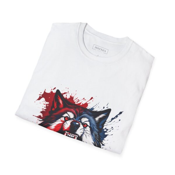Wolf Lover Unisex T-Shirt Wolf Moon Mountains Camper Nature Camping Shirt - Image 4