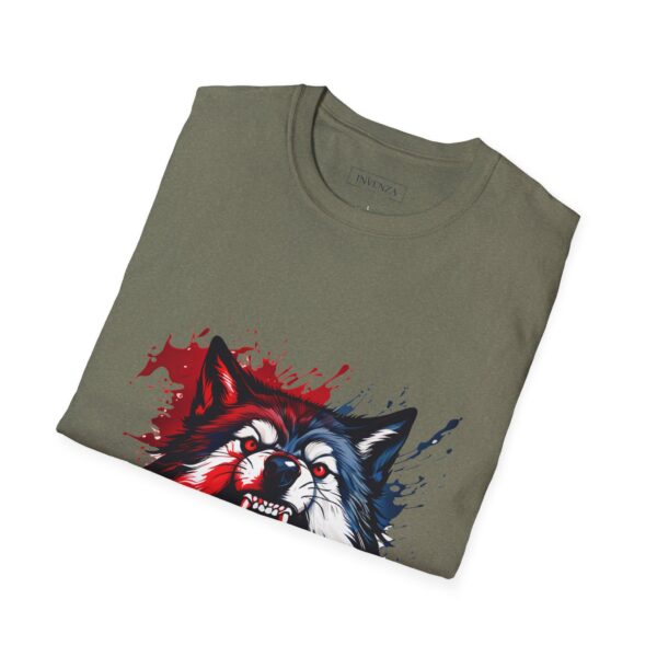 Wolf Lover Unisex T-Shirt Wolf Moon Mountains Camper Nature Camping Shirt - Image 36