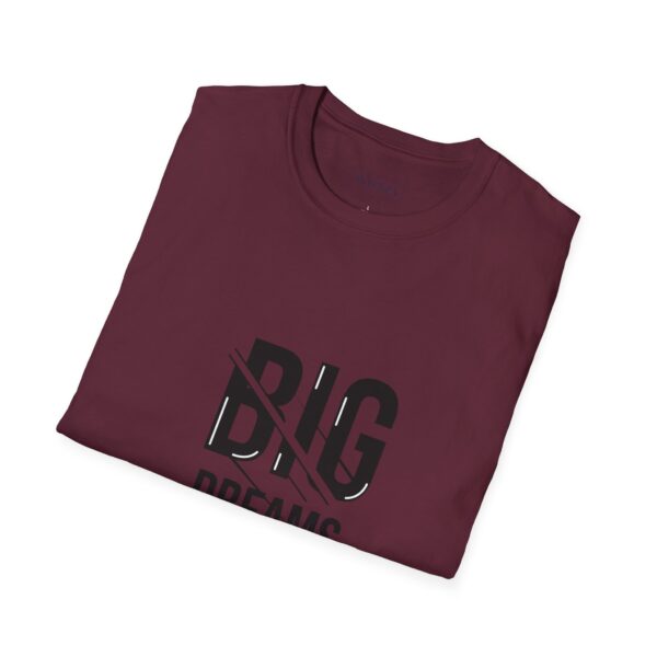 Big dreams big action Unisex T-Shirt - Wolf Moon Mountains Camper Nature Camping Shirt - Image 20