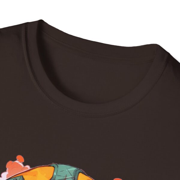 Colorful Facemask T-Shirt | Unisex Softstyle Tee - Free Yourself Design - Image 27
