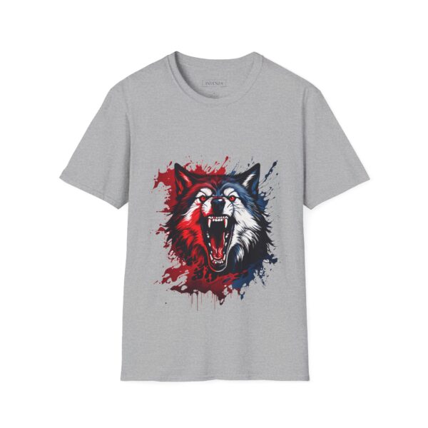 Wolf Lover Unisex T-Shirt Wolf Moon Mountains Camper Nature Camping Shirt - Image 13