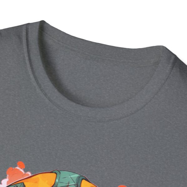Colorful Facemask T-Shirt | Unisex Softstyle Tee - Free Yourself Design - Image 39