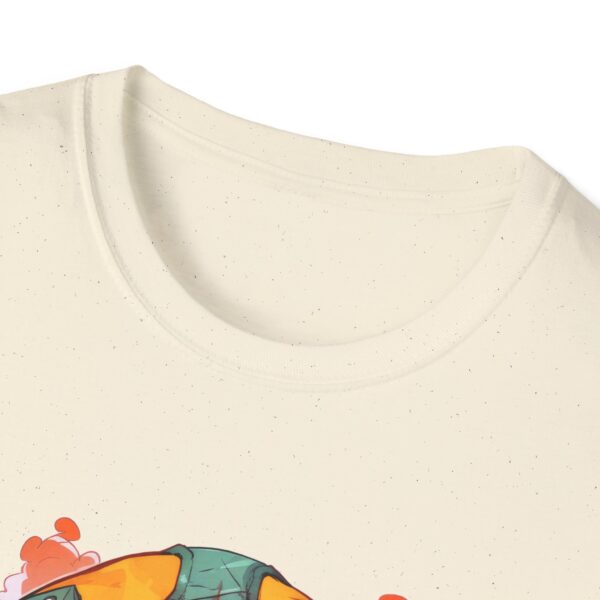 Colorful Facemask T-Shirt | Unisex Softstyle Tee - Free Yourself Design - Image 31