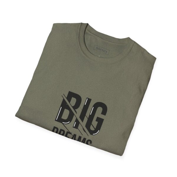 Big dreams big action Unisex T-Shirt - Wolf Moon Mountains Camper Nature Camping Shirt - Image 32