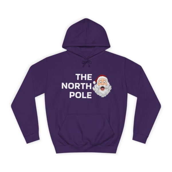 Christmas Sweater Unisex College Hoodie - The North Pole Edition Perfect Xmas Gift for Him and Her, Holiday Hooded Sweatshirt, Winter - Image 21