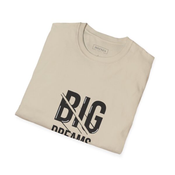 Big dreams big action Unisex T-Shirt - Wolf Moon Mountains Camper Nature Camping Shirt - Image 8
