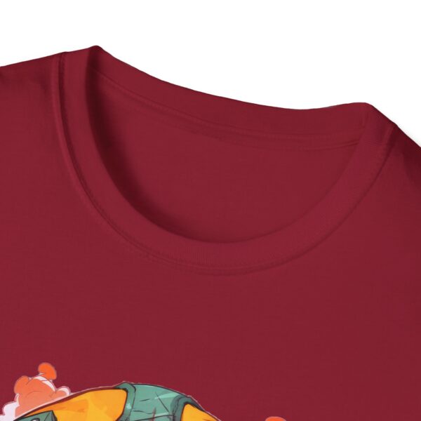 Colorful Facemask T-Shirt | Unisex Softstyle Tee - Free Yourself Design - Image 67