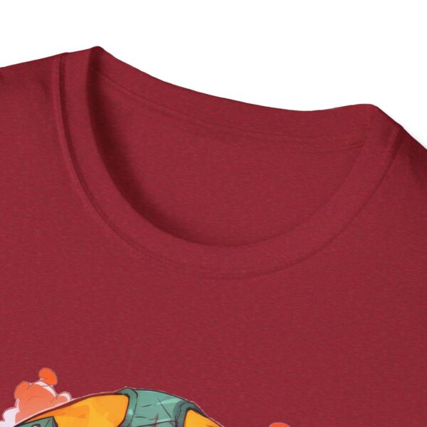 Colorful Facemask T-Shirt | Unisex Softstyle Tee - Free Yourself Design - Image 59
