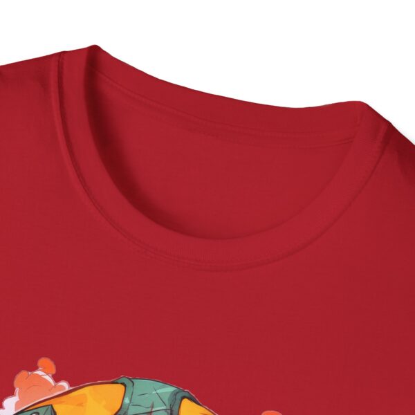 Colorful Facemask T-Shirt | Unisex Softstyle Tee - Free Yourself Design - Image 63