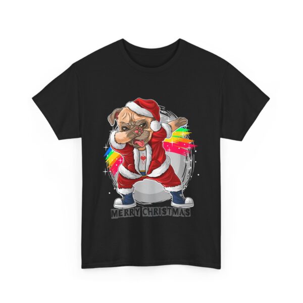 Santa Claus the Cute Pug Unisex Tee, Holiday Dog Lover Gift Shirt, Christmas Graphic T-Shirt, Funny Festive Animal Apparel, Winter Season - Image 7