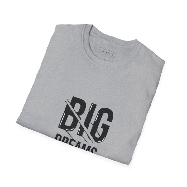 Big dreams big action Unisex T-Shirt - Wolf Moon Mountains Camper Nature Camping Shirt - Image 12
