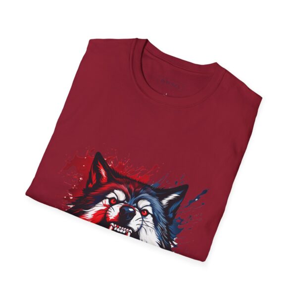 Wolf Lover Unisex T-Shirt Wolf Moon Mountains Camper Nature Camping Shirt - Image 68
