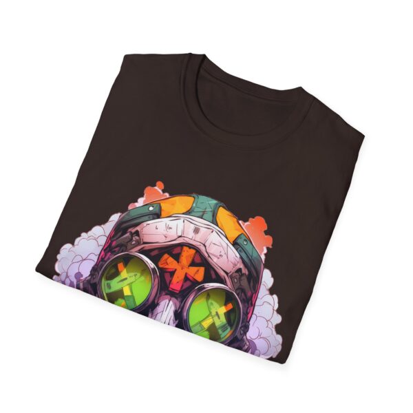 Colorful Facemask T-Shirt | Unisex Softstyle Tee - Free Yourself Design - Image 28