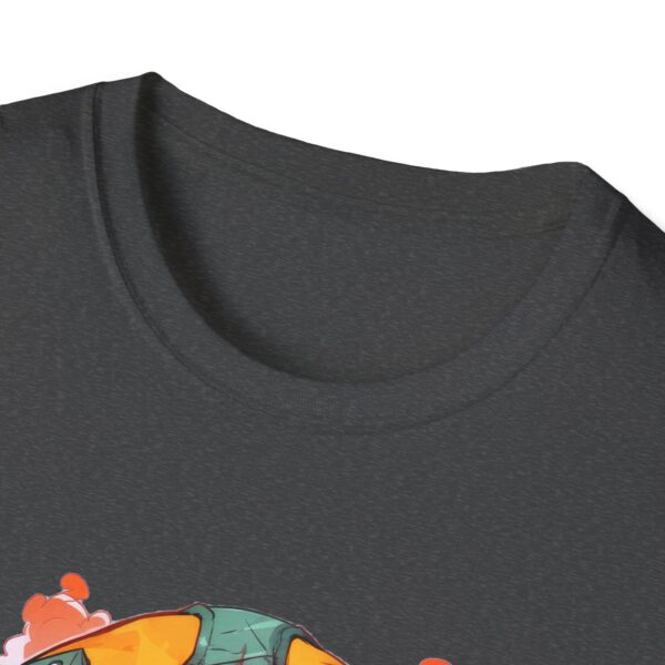 Colorful Facemask T-Shirt | Unisex Softstyle Tee - Free Yourself Design - Image 43