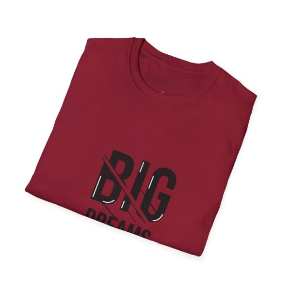 Big dreams big action Unisex T-Shirt - Wolf Moon Mountains Camper Nature Camping Shirt - Image 64