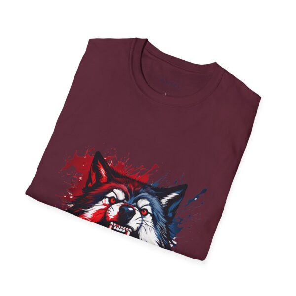 Wolf Lover Unisex T-Shirt Wolf Moon Mountains Camper Nature Camping Shirt - Image 24