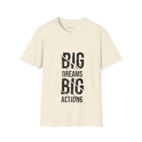 Big dreams big action Unisex T-Shirt - Wolf Moon Mountains Camper Nature Camping Shirt - Image 25
