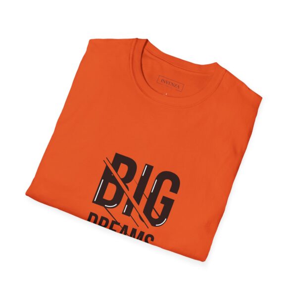 Big dreams big action Unisex T-Shirt - Wolf Moon Mountains Camper Nature Camping Shirt - Image 16