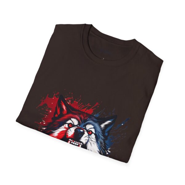 Wolf Lover Unisex T-Shirt Wolf Moon Mountains Camper Nature Camping Shirt - Image 28