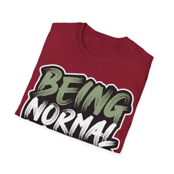 Colorful Unisex T-Shirt - 'Being Normal is Boring' Tee - Image 68