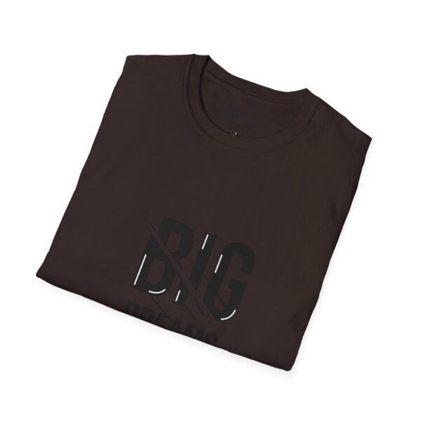 Big dreams big action Unisex T-Shirt - Wolf Moon Mountains Camper Nature Camping Shirt - Image 24