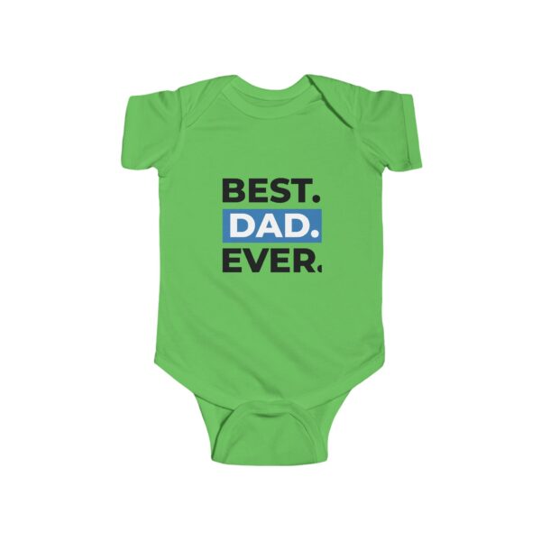 Best Dad Ever Infant Bodysuit, Newborn Gift, Baby Shower Outfit, Cute Baby Clothes, Father's Day Present - Image 4