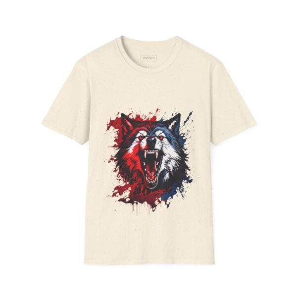 Wolf Lover Unisex T-Shirt Wolf Moon Mountains Camper Nature Camping Shirt - Image 29