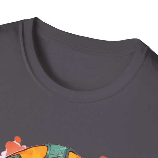 Colorful Facemask T-Shirt | Unisex Softstyle Tee - Free Yourself Design - Image 47