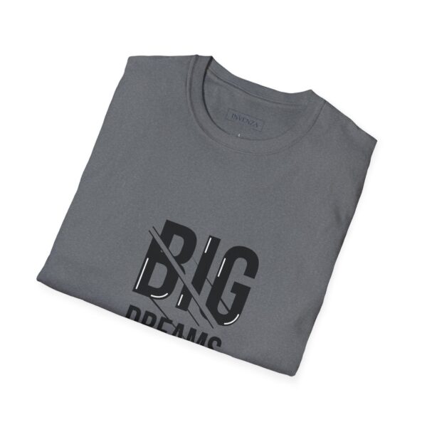 Big dreams big action Unisex T-Shirt - Wolf Moon Mountains Camper Nature Camping Shirt - Image 36
