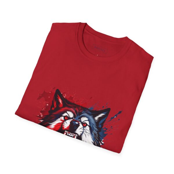 Wolf Lover Unisex T-Shirt Wolf Moon Mountains Camper Nature Camping Shirt - Image 64
