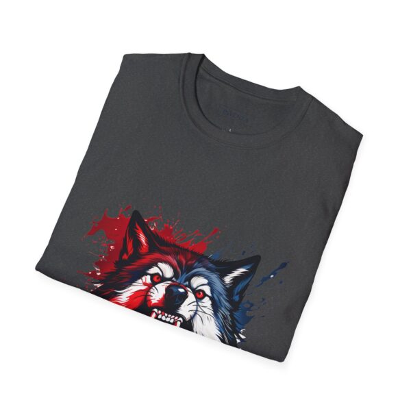 Wolf Lover Unisex T-Shirt Wolf Moon Mountains Camper Nature Camping Shirt - Image 44
