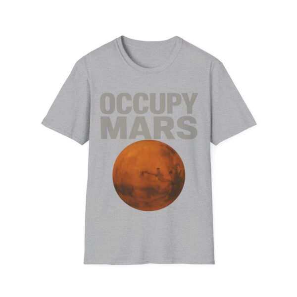 Elon Musk Occupy Mars Unisex Softstyle T-Shirt, Funny Printed Tee, Space Lover Gift, Science Enthusiast Shirt, Space Exploration Tee, Sci-Fi - Image 9