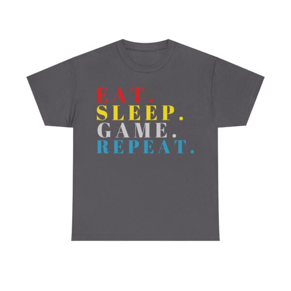Vintage Gamer T-Shirt, Eat Sleep Game Repeat Tee, Funny Gaming Shirt, Retro Gamer Gift, Gamers Tee, Game Lover Clothing - Image 9