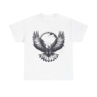 Eagle Graphic Unisex Tee, Nature Lover Gift, Animal Print Shirt, Outdoor Adventure Top, Wildlife Clothing, Bird Graphic T-Shirt
