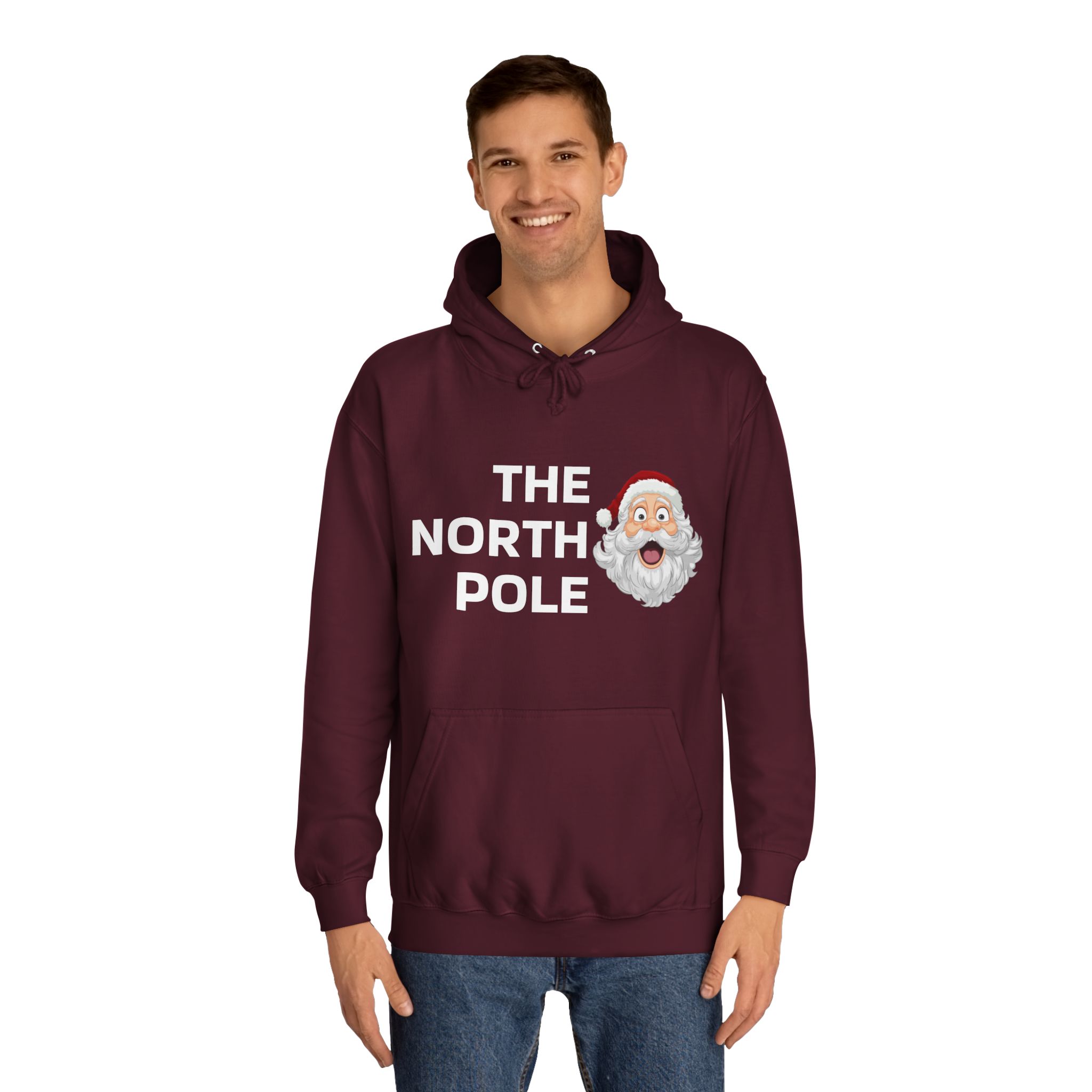 Christmas Sweater Unisex College Hoodie - The North Pole Edition Perfect Xmas Gift for Him and Her, Holiday Hooded Sweatshirt, Winter - Image 27