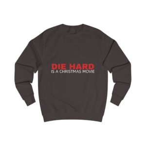 Christmas Movie Die Hard Unisex Sweatshirt, Holiday Jumper, Festive Clothing, Winter Apparel, Funny Xmas Gift