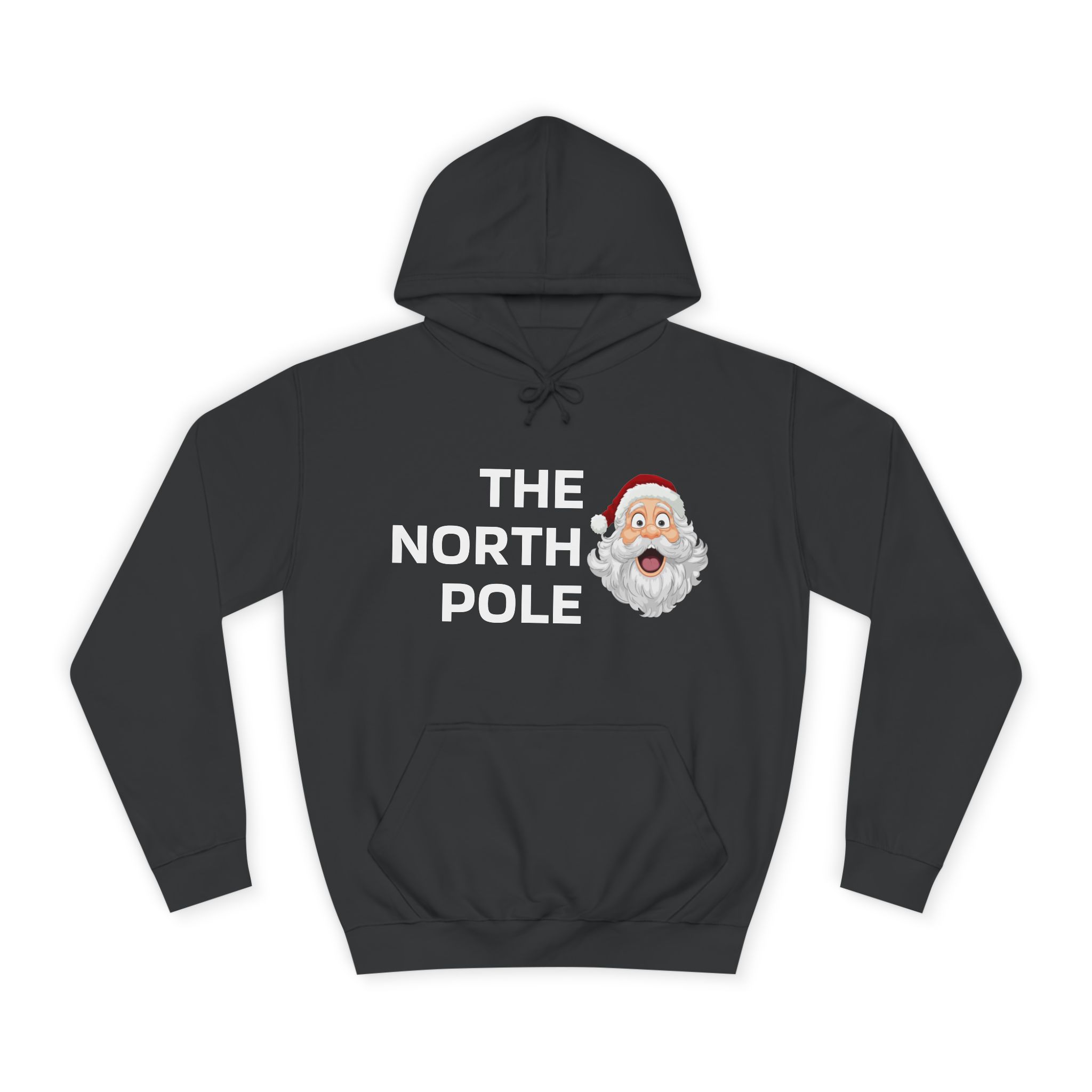 Christmas Sweater Unisex College Hoodie - The North Pole Edition Perfect Xmas Gift for Him and Her, Holiday Hooded Sweatshirt, Winter - Image 9