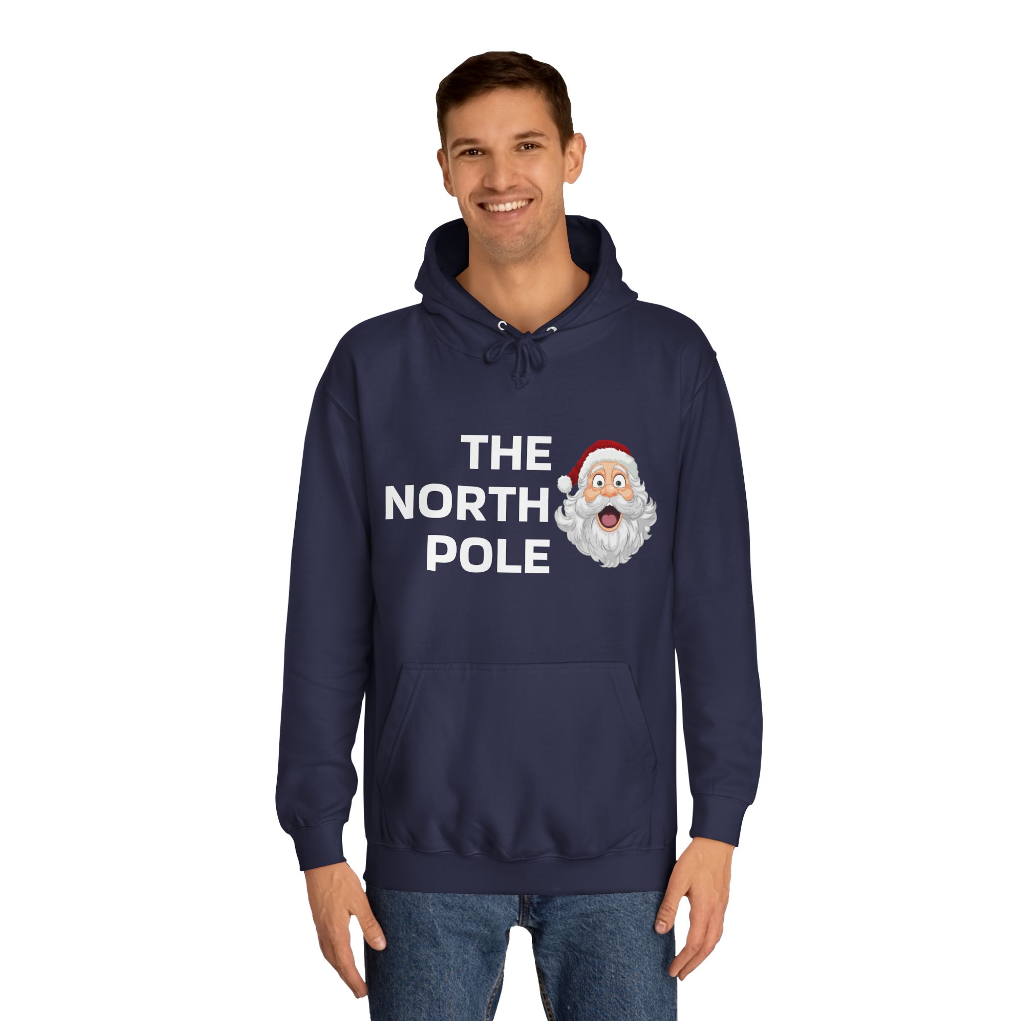 Christmas Sweater Unisex College Hoodie - The North Pole Edition Perfect Xmas Gift for Him and Her, Holiday Hooded Sweatshirt, Winter - Image 19