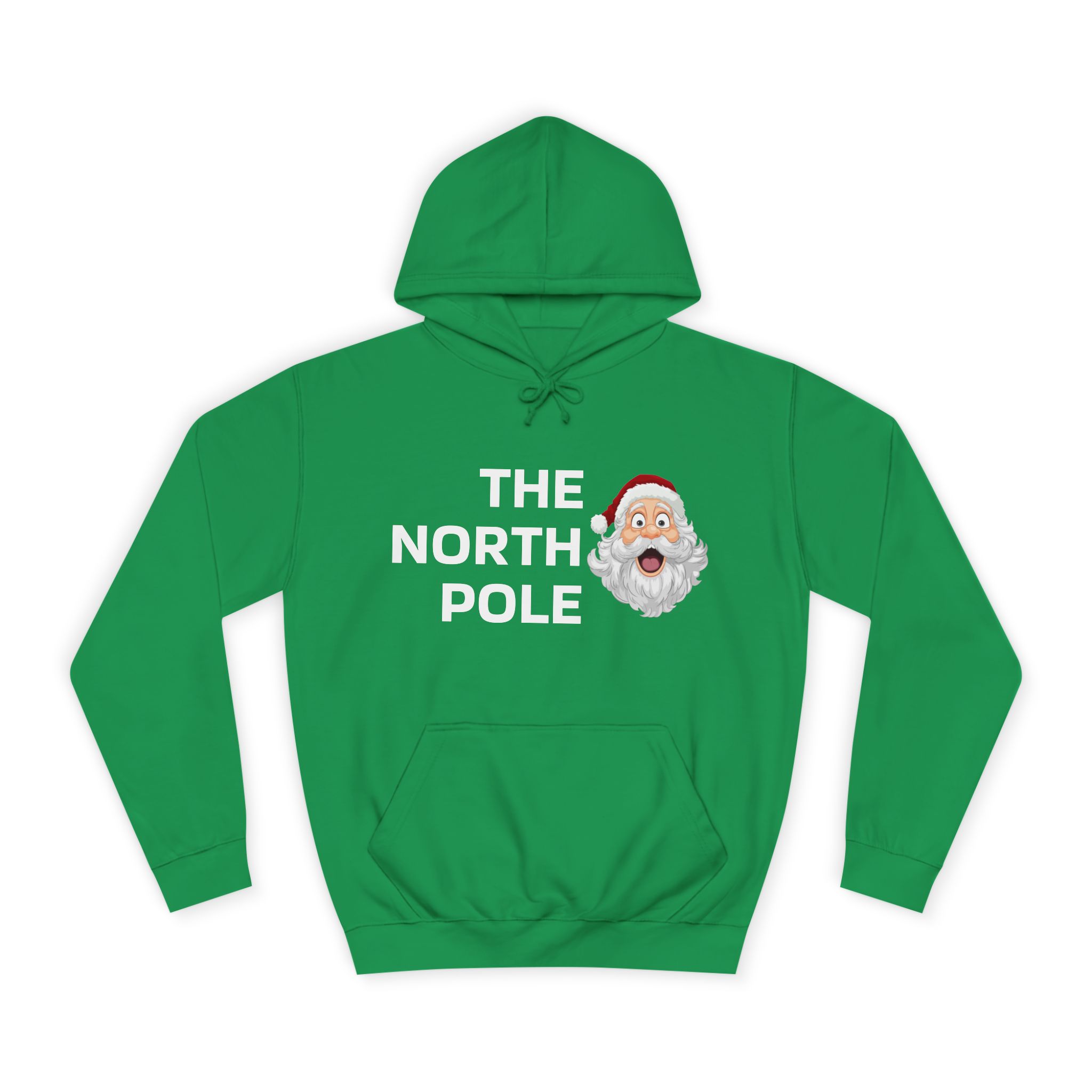 Christmas Sweater Unisex College Hoodie - The North Pole Edition Perfect Xmas Gift for Him and Her, Holiday Hooded Sweatshirt, Winter - Image 13