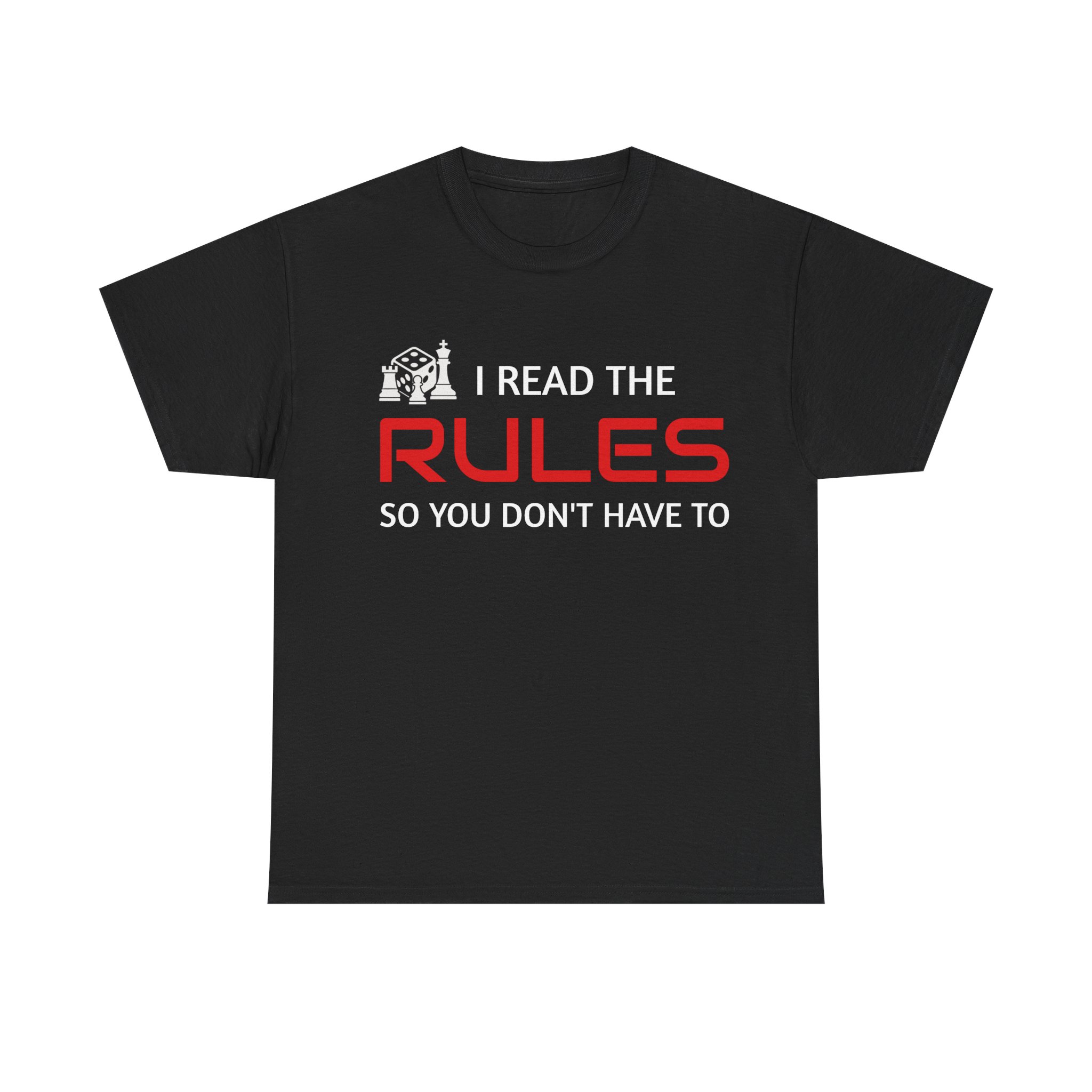 i read the rules graphic tee funny unisex cotton t shirt i read the rules graphic tee funny unisex cotton t shirt