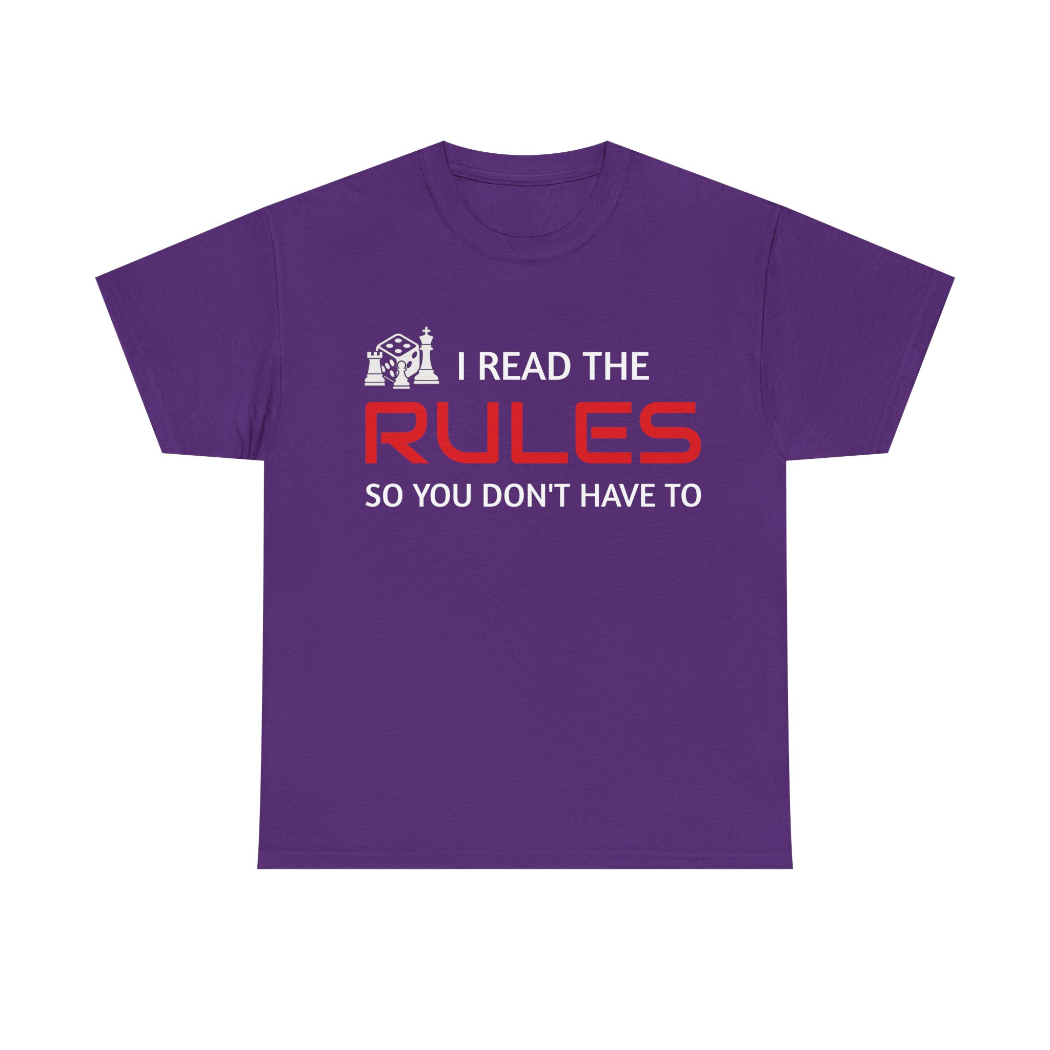 i read the rules graphic tee funny unisex cotton t shirt i read the rules graphic tee funny unisex cotton t shirt